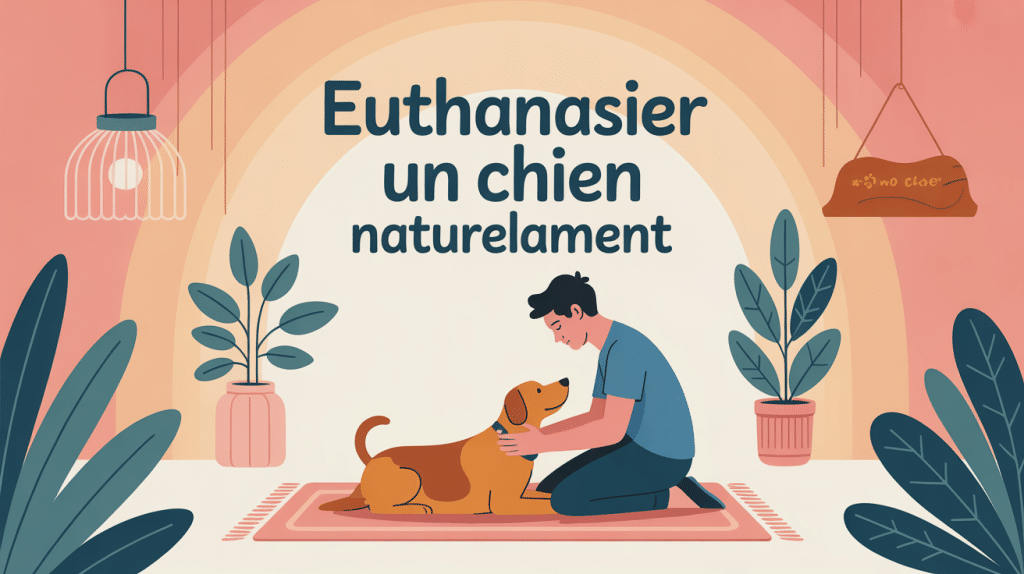 illustration éthique comment euthanasier un chien naturellement