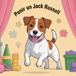 comment punir un jack russel illustration positive