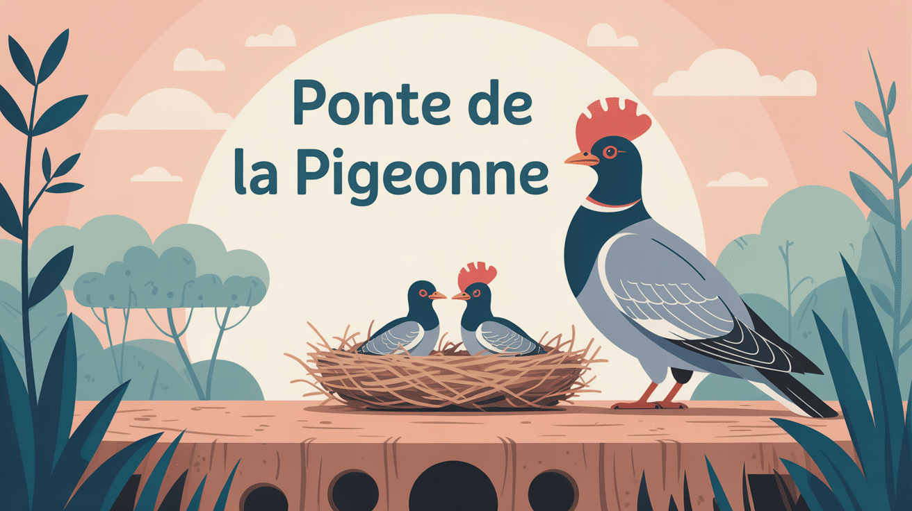 comment savoir si un pigeon femelle va pondre image pigeonne et œufs