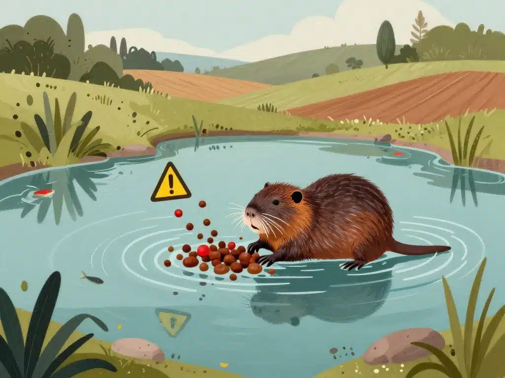 Risques liés aux crottes de ragondin sur eau et nature