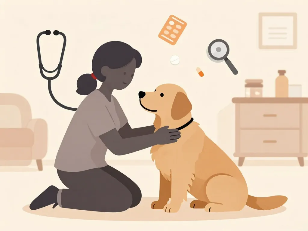 illustration de quoi meurt un golden retriever prévention fin de vie