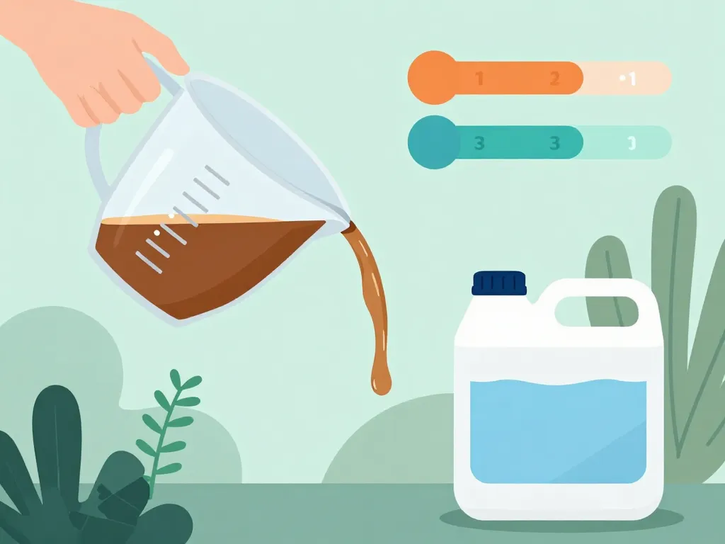 dosage glyphosate pour 5 l d'eau calcul exemple mesure