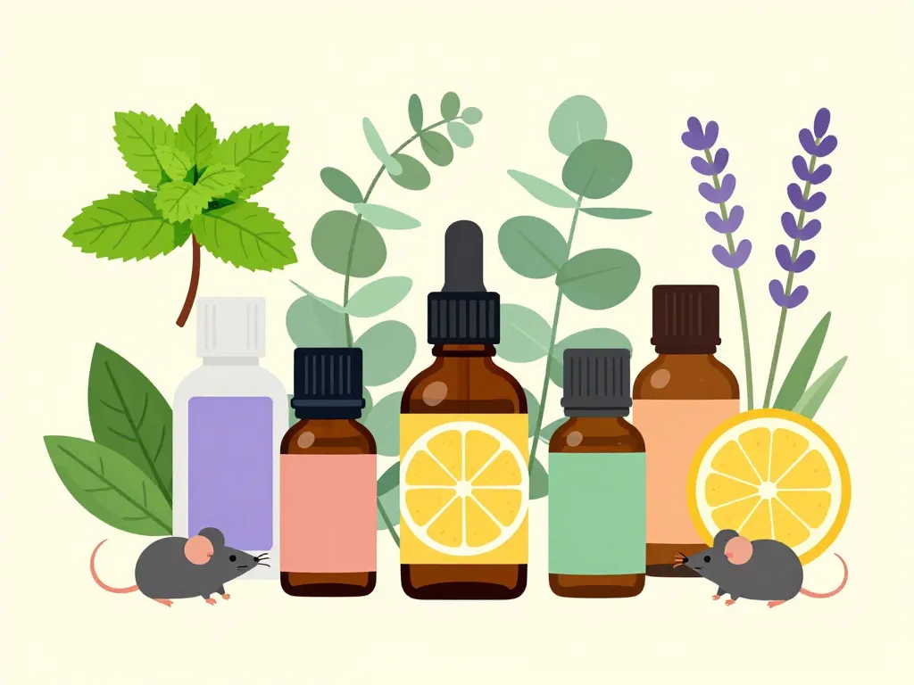 huiles spécifiques toxiques pour les rongeurs illustration