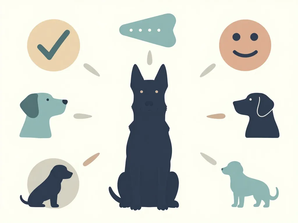 Diagramme malinois croisé tempérament et énergie