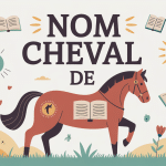 Illustration nom de cheval et créativité