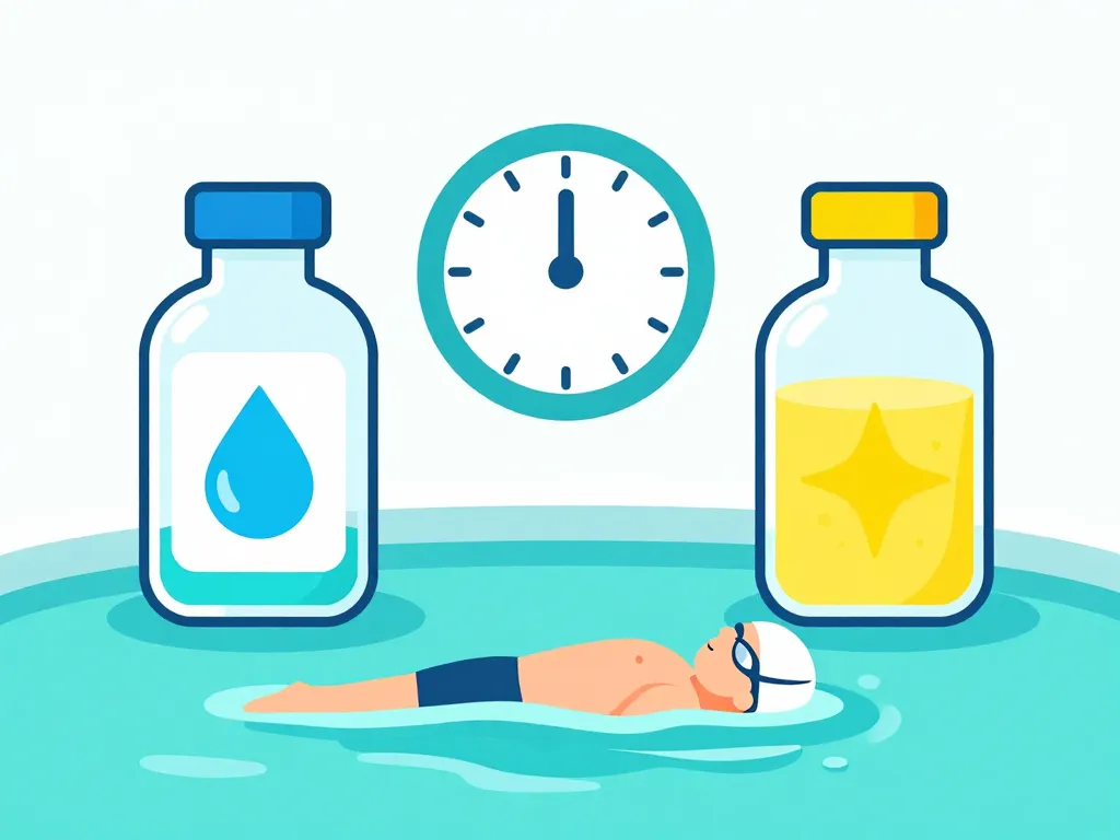 peut on mettre ph moins et chlore en même temps illustration sécurité dosage piscine
