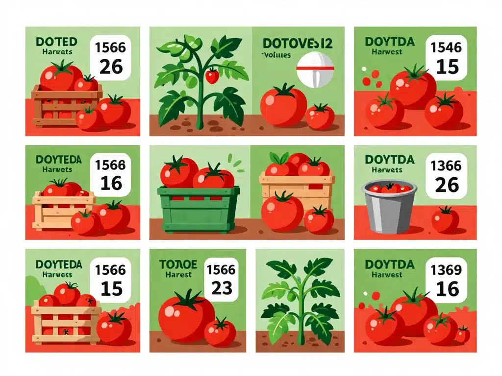 rendement poids tomate gestion récolte