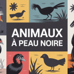 quel animal a toujours la peau noire a l'âge adulte image informative animaux