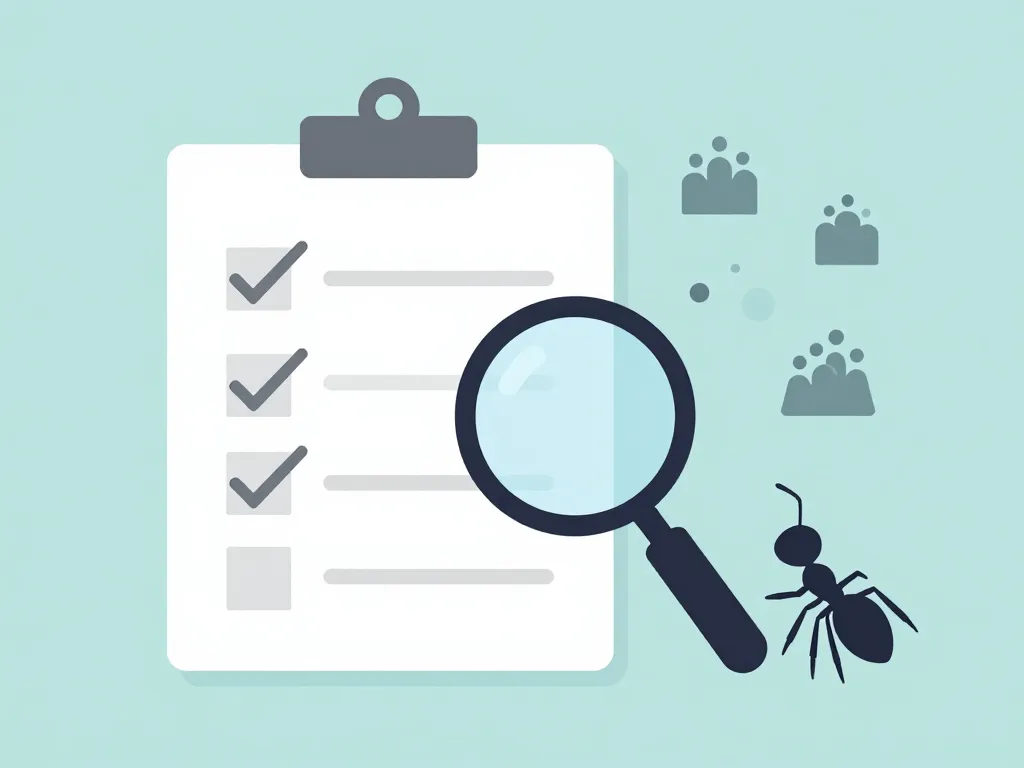 Acheter fourmies checklist et fourmis préparation achat