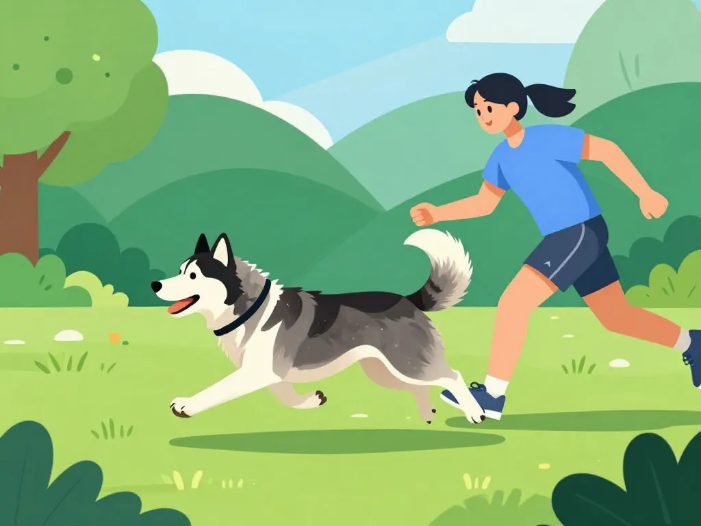 borsky dog caractère énergie sport