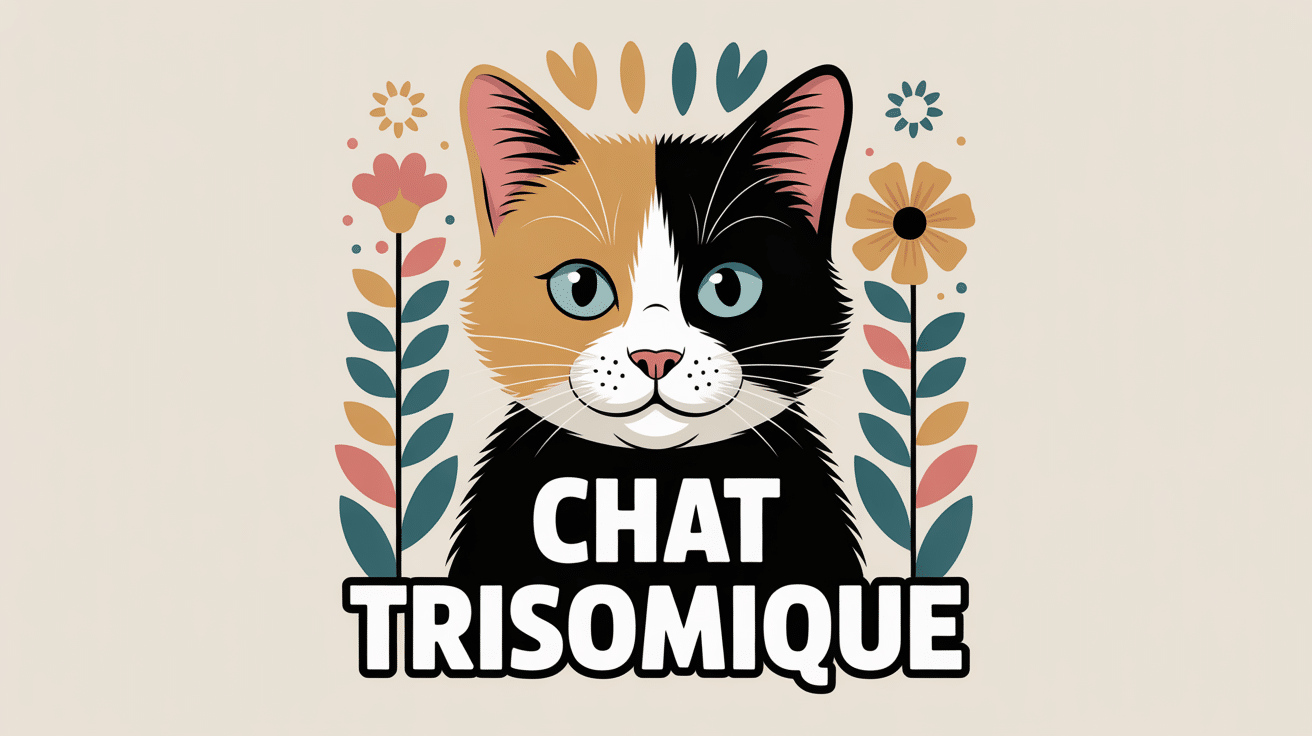 Illustration chat trisomie 21, mythes et réalités médicales