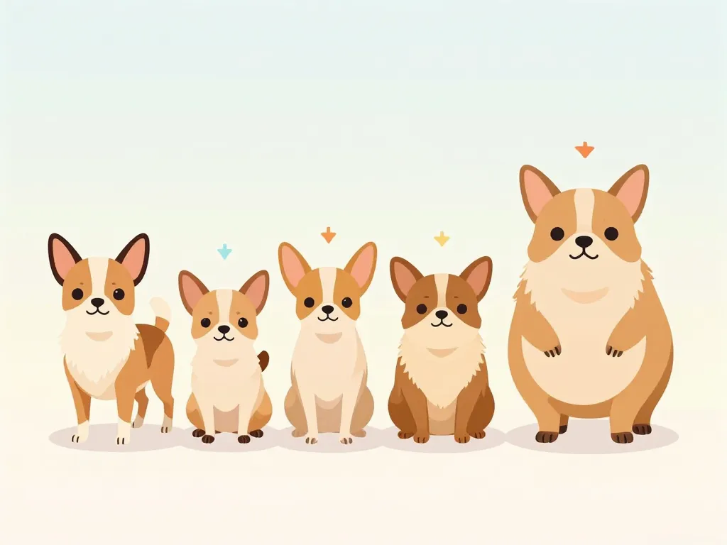 différence silhouettes chihuahua obese