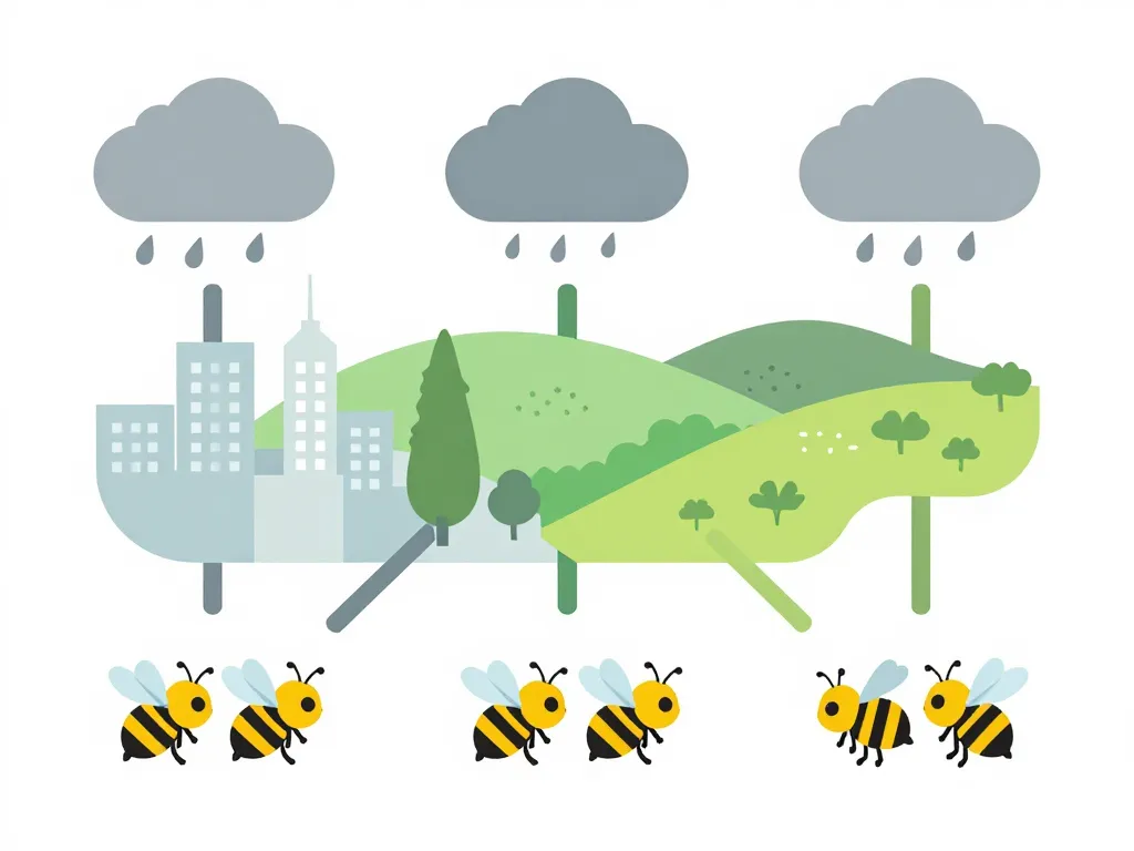 facteurs durée combien de temps reste un essaim d'abeille