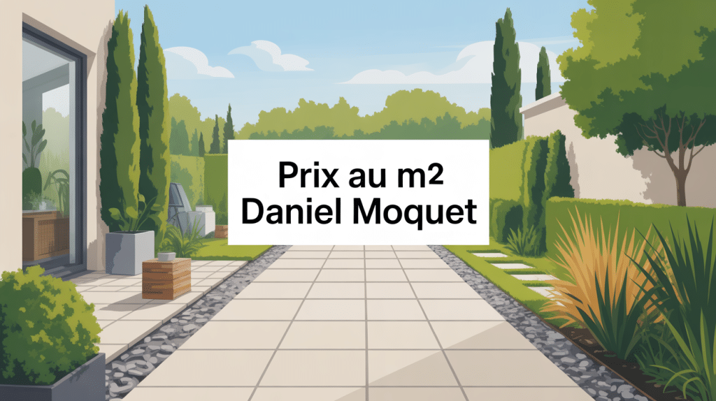 daniel moquet prix au m2 visuel allée terrasse cour