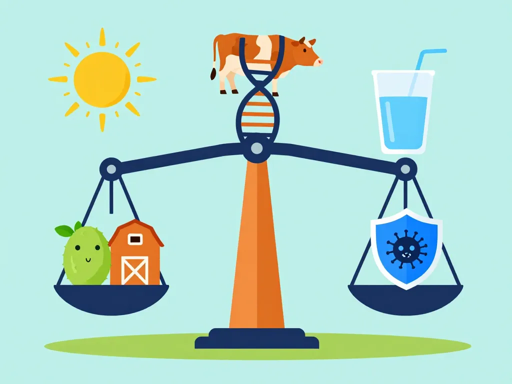 Illustration des facteurs qui influencent le poids d'une vachette