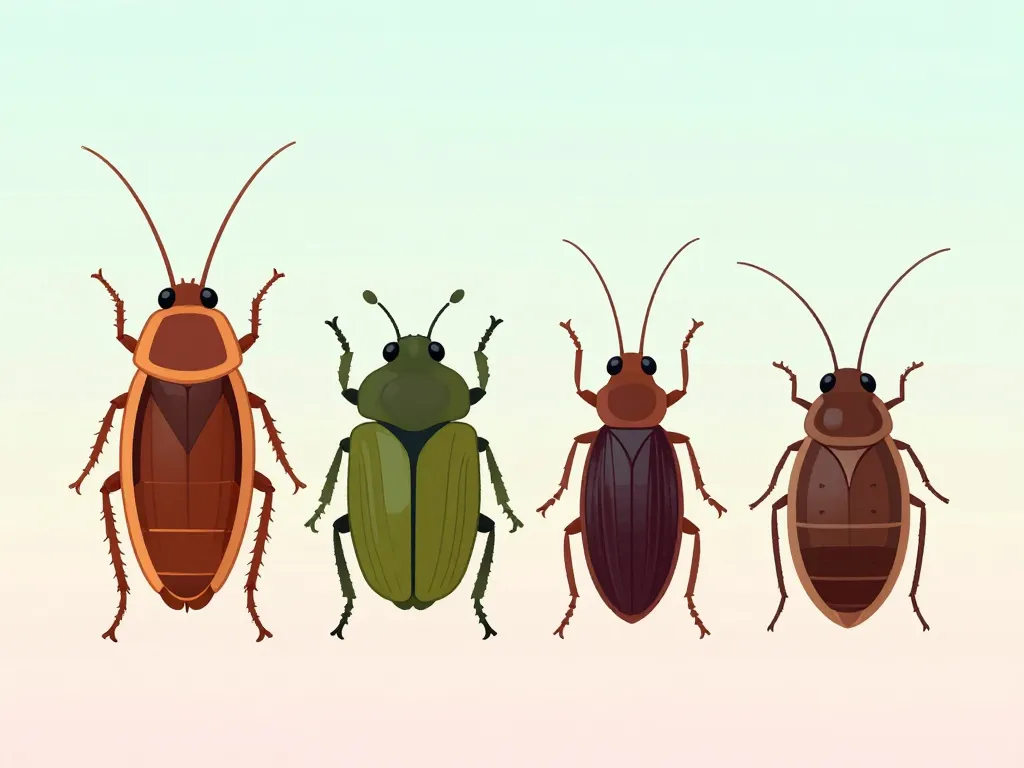 ligne insecte ressemblant au cafard coléoptère perce-oreille