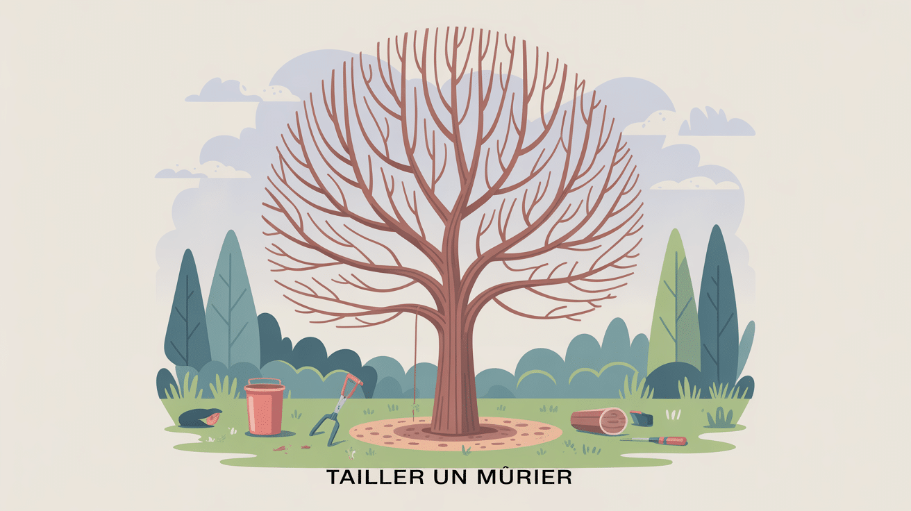 Quand et comment tailler les muriers illustration centrale en hiver