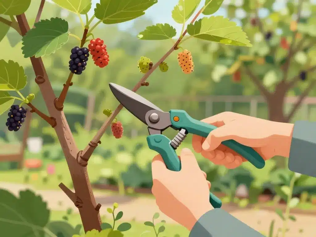 Quand et comment tailler les muriers gestes techniques