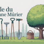 Quand tailler un platane murier, illustration jardin printanier