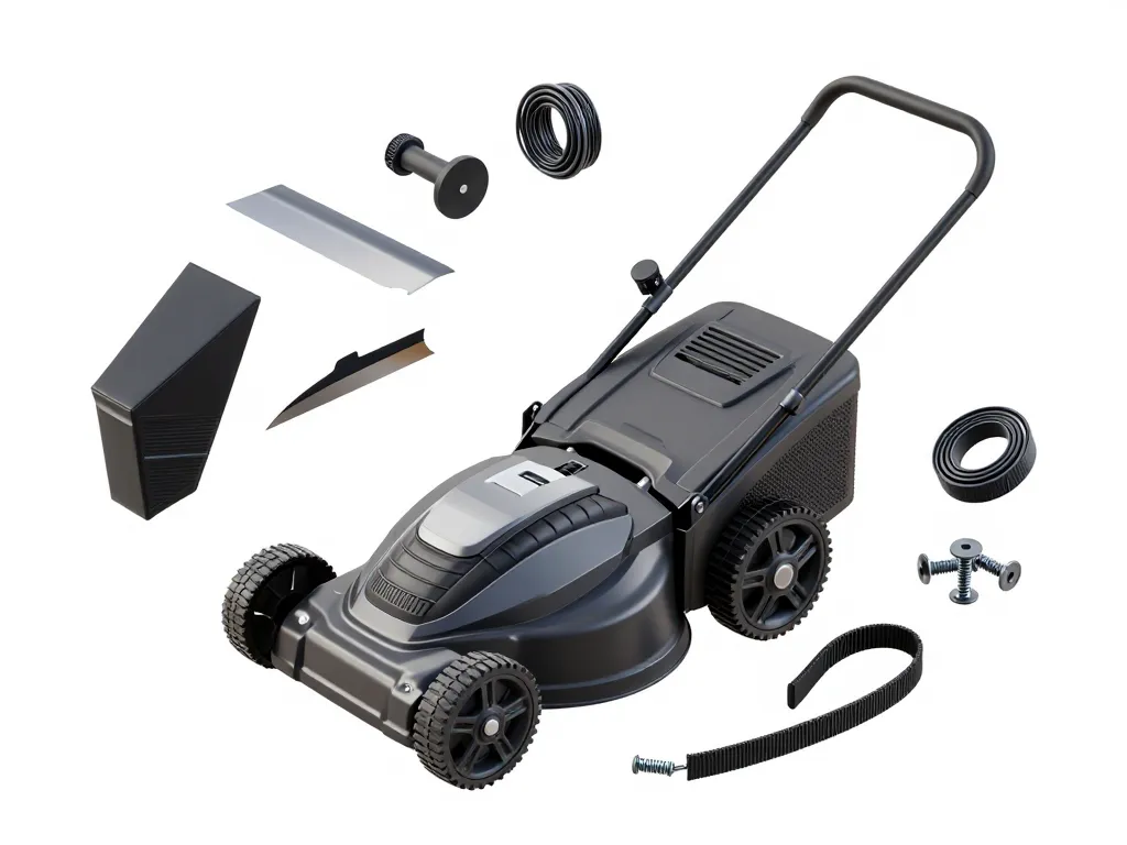 Tondeuse Wolf PBT 46 schéma éclaté repérage pièces