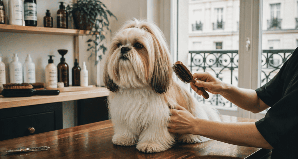 15 raisons de ne pas adopter un shih tzu toilettage