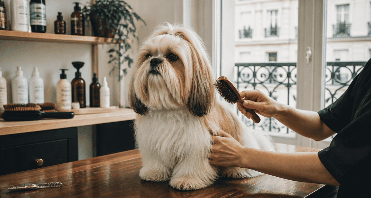 15 raisons de ne pas adopter un shih tzu toilettage