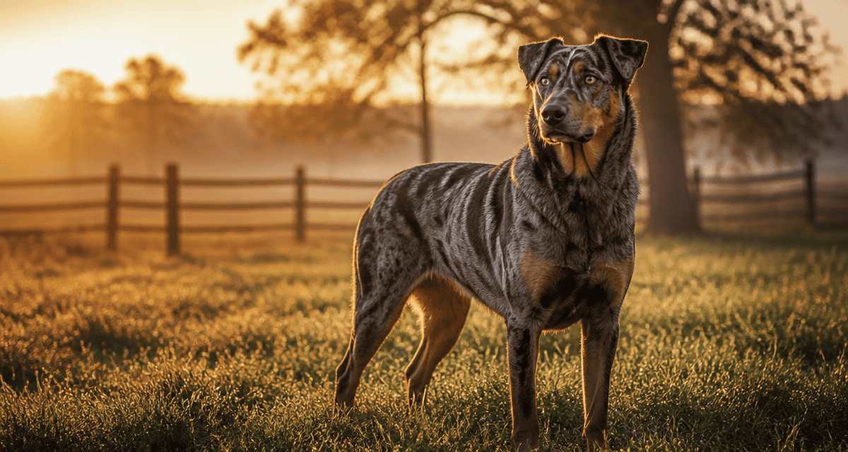 arlequin beauceron debout robe grise et noire