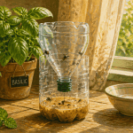attraper les mouches piège naturel sur table