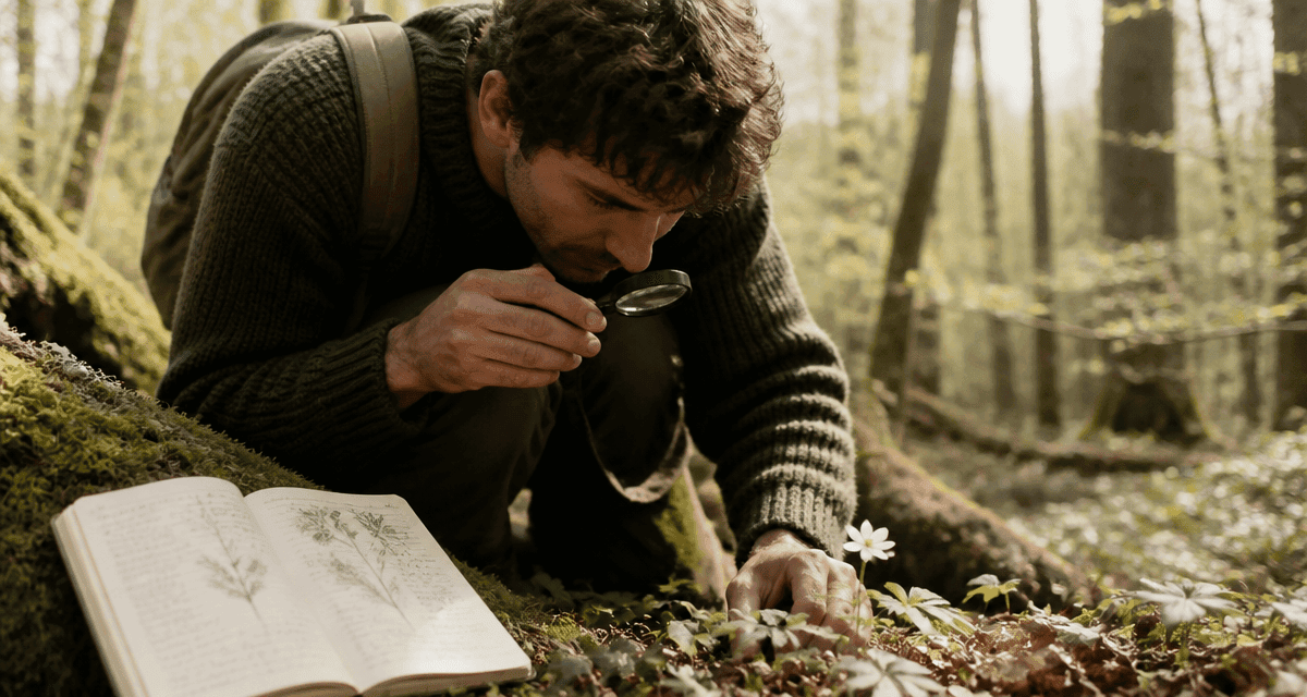 comment reconnaitre une plante botaniste forêt