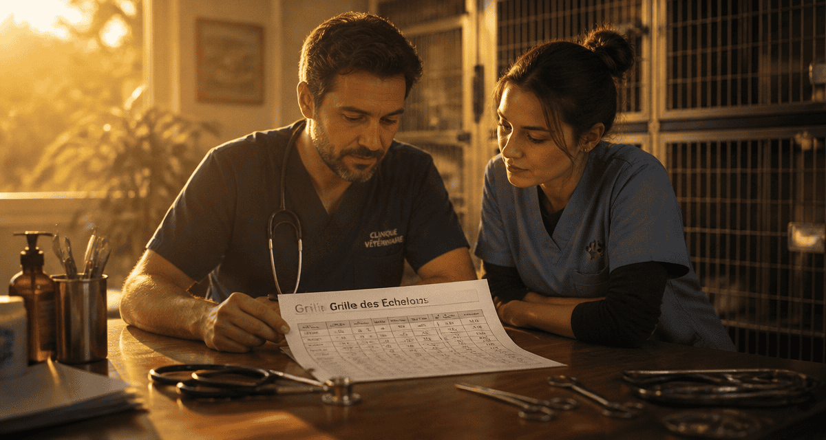 echelon veterinaire fiche de paie