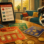 kdo toutou tickets jetons chien mascotte