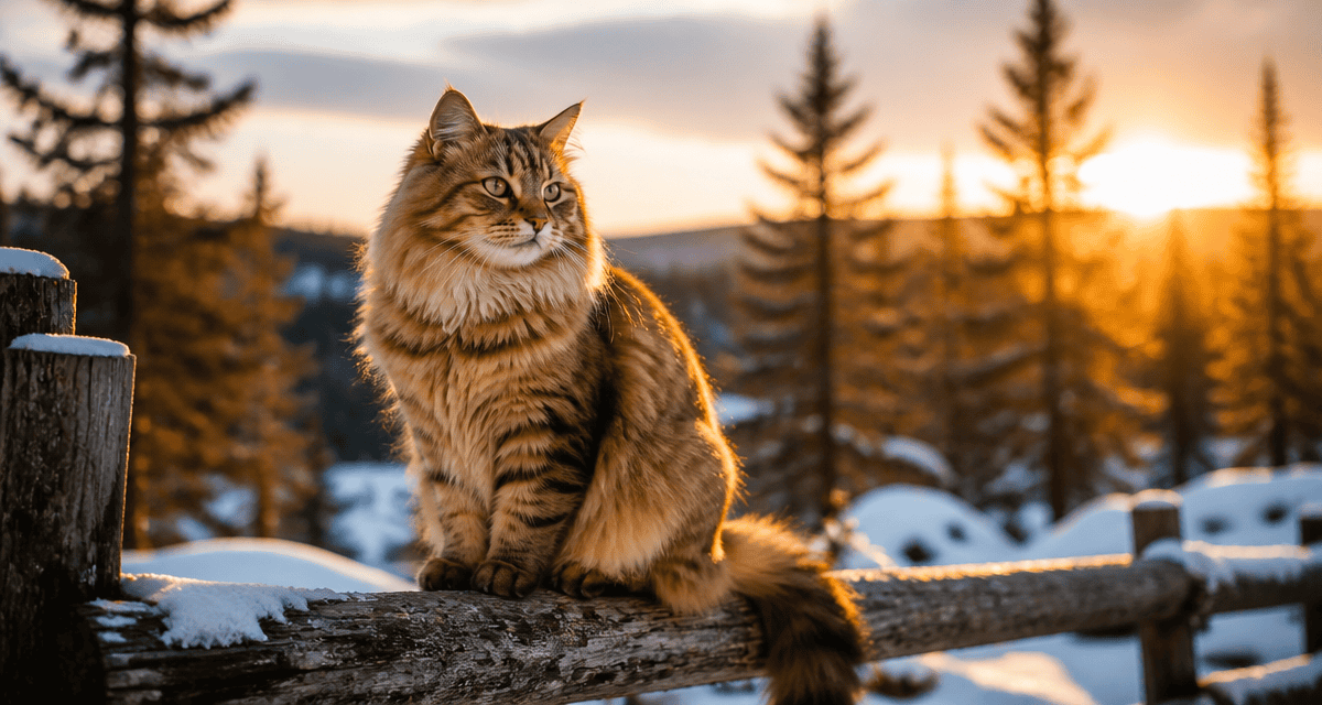 le siberien adulte sur barrière en neige