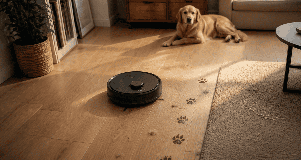 meilleur robot aspirateur laveur animaux poils traces pattes