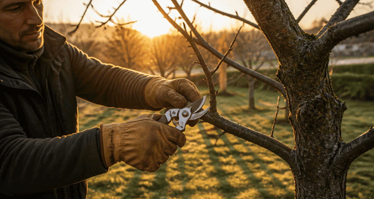 quand tailler arbre pommier jardin