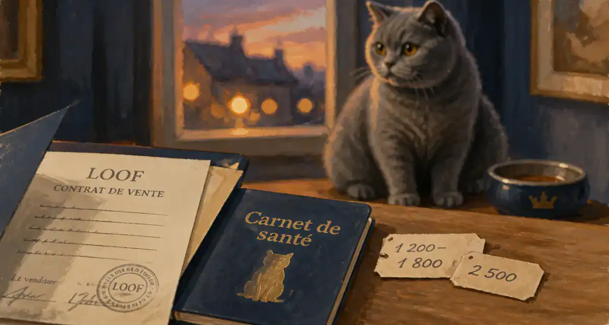 Chat british shorthair prix réel : frais à anticiper