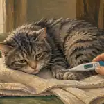 comment savoir si mon chat a de la fievre chat thermometre