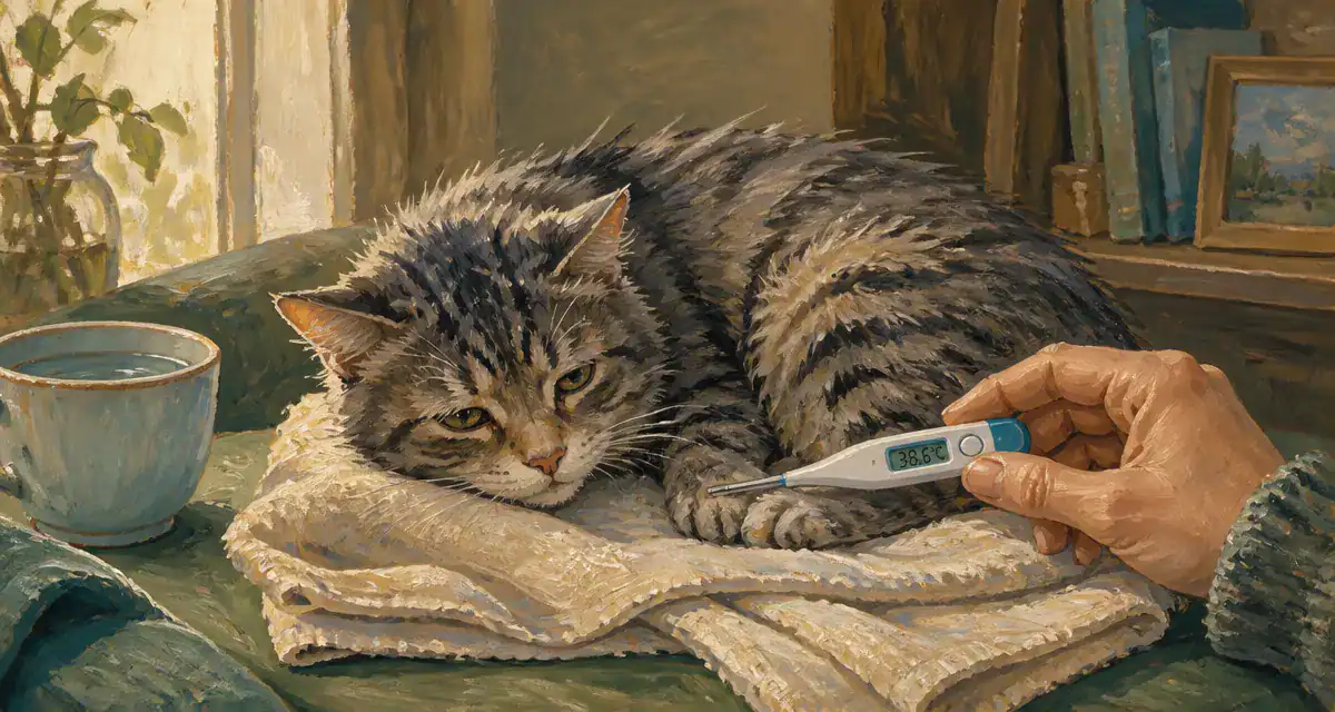 comment savoir si mon chat a de la fievre chat thermometre