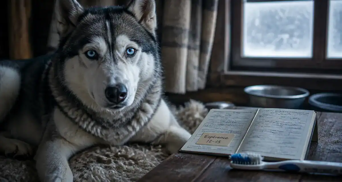 Husky espérance de vie 12 à 15 ans, toilettage et santé