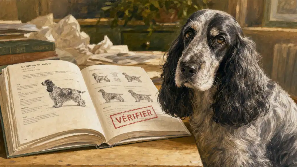 Cocker nain : vérification du standard et guide canin