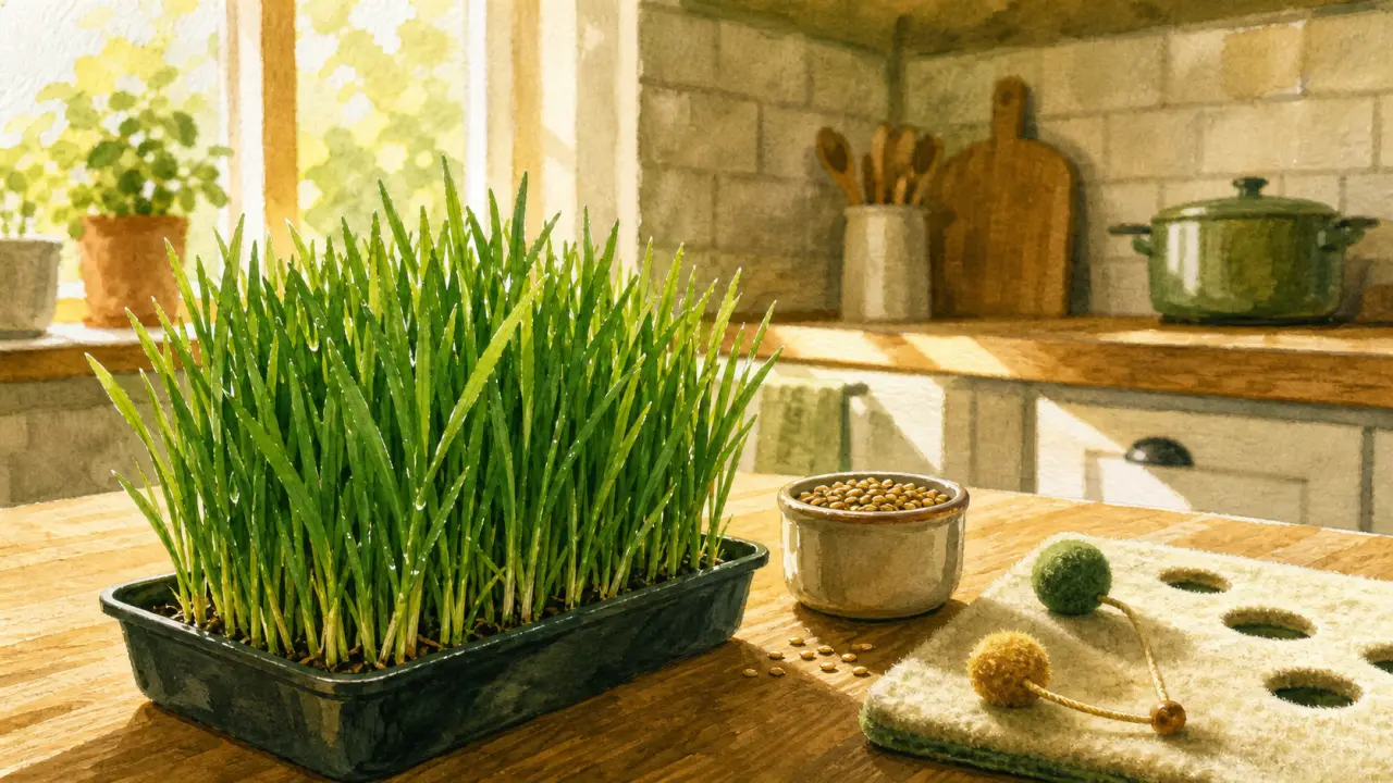 Herbe a chat fraîche à semer ou séchée pour éviter les plantes toxiques