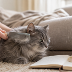 Mon chat perd ses poils : brossage et poils sur la brosse