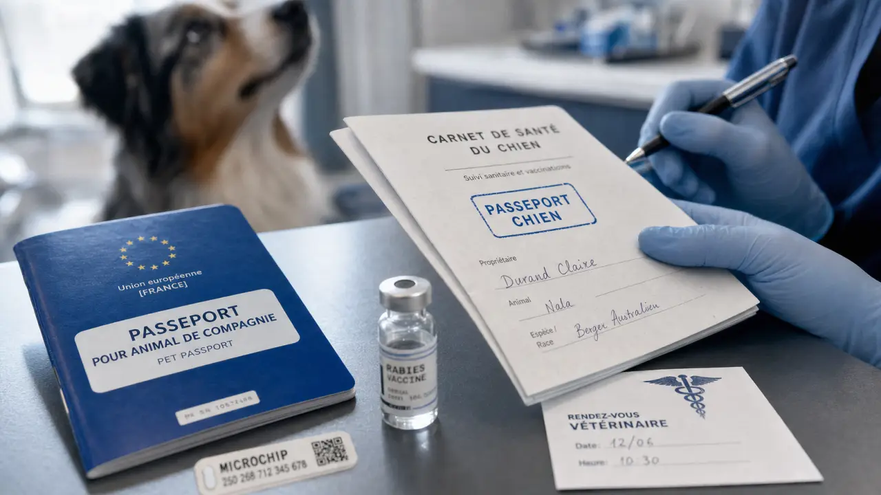 Passeport chien prix : puce électronique et vaccin antirabique