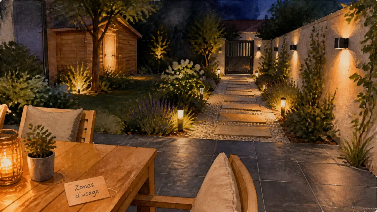 Aménagement extérieur brico relax com : jardin terrasse entrée, zones d’usage