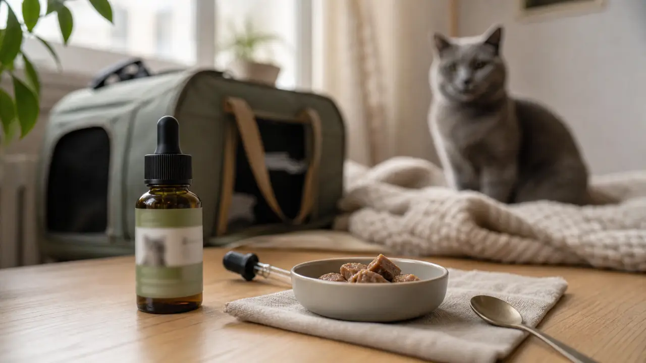 CBD pour chats : huile sans THC et friandises pour chat