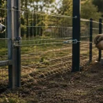 Clôture pour chien fait maison : grillage anti-fugue dans le jardin
