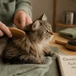 Démêlant pour chat fait maison : peigne à dents larges pour démêler sans douleur