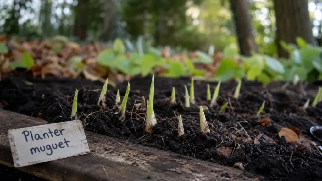 Quand et comment planter le muguet : griffes en terre, jardin ombragé