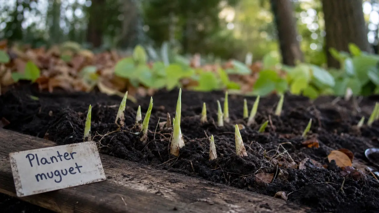 Quand et comment planter le muguet : griffes en terre, jardin ombragé