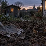 Enterrer son chien dans son jardin : pelle et collier, règle des 40 kg